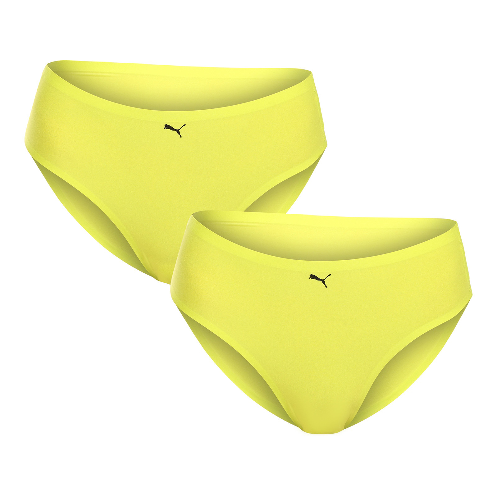 2PACK Women's Puma Panties Yellow