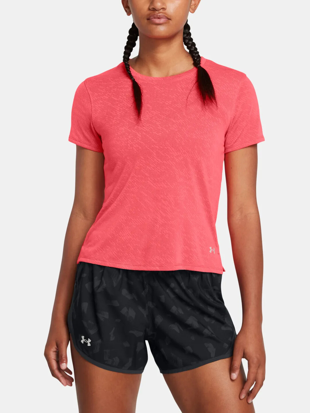 Dámské tričko Under Armour Launch Camo Shortsleeve