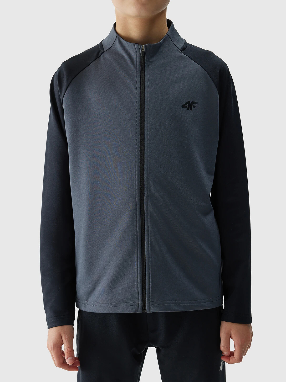 Boys&#039; Sports Sweatshirt 4F - Grey