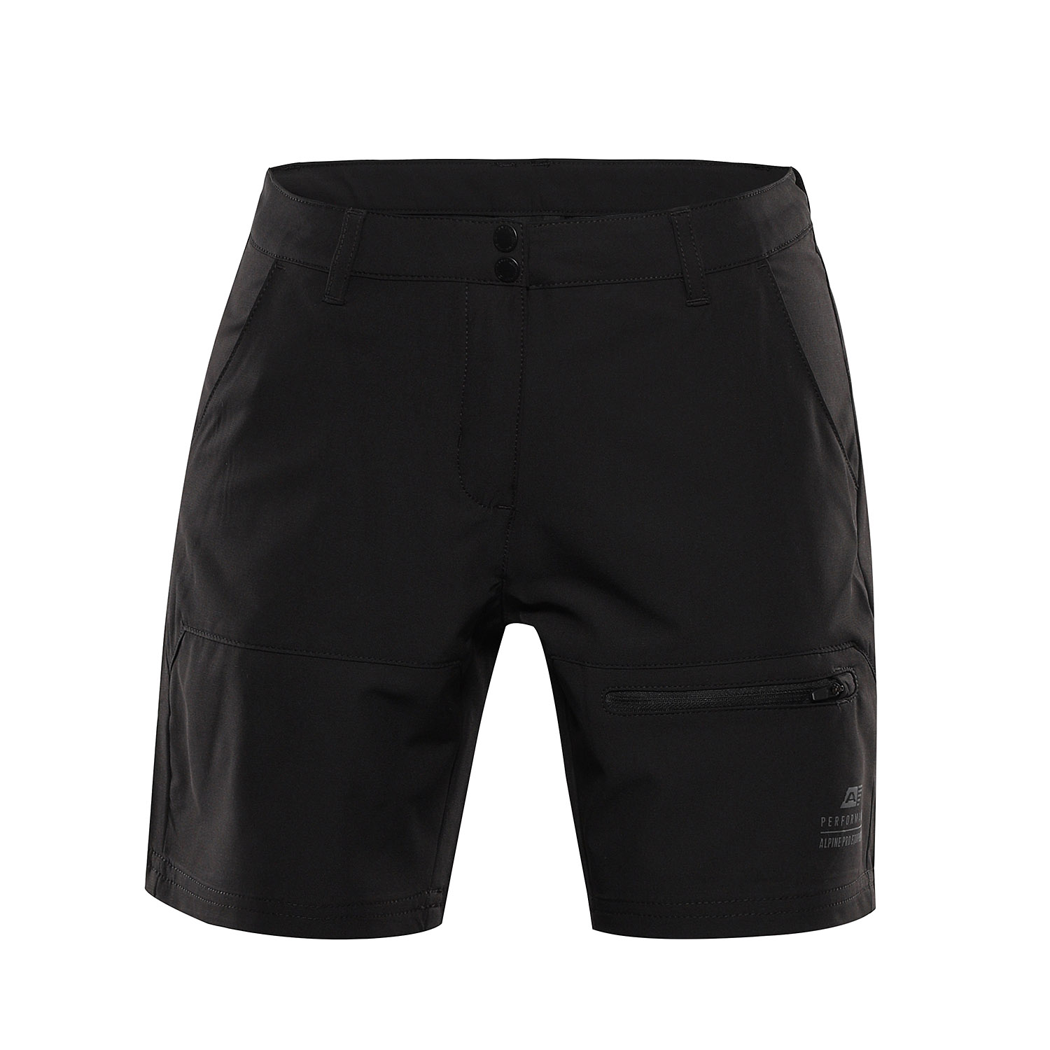 Women's softshell shorts ALPINE PRO BAKA black Na razprodaji-alpine pro 1