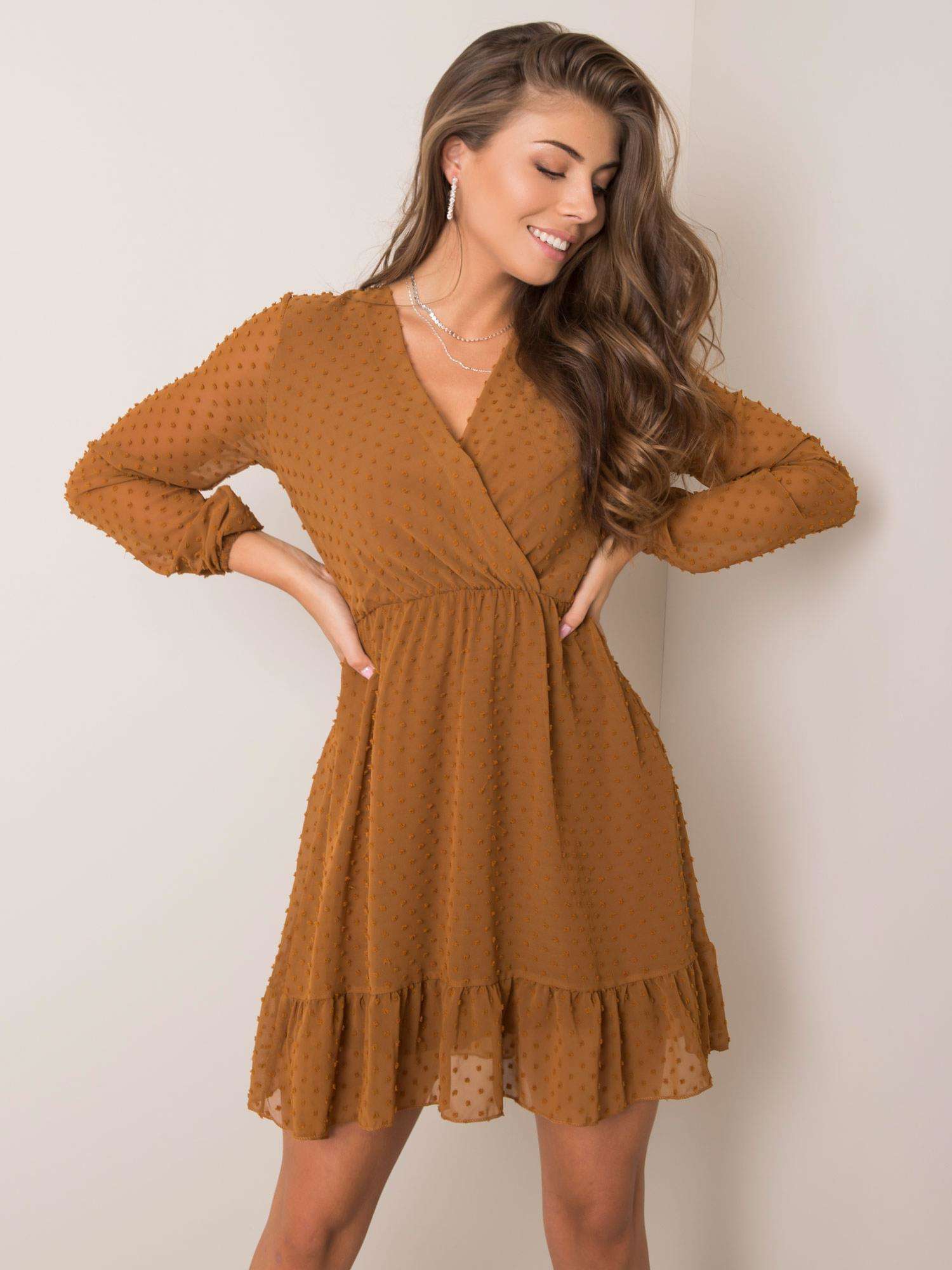 Dress-D50040F30259A-light brown