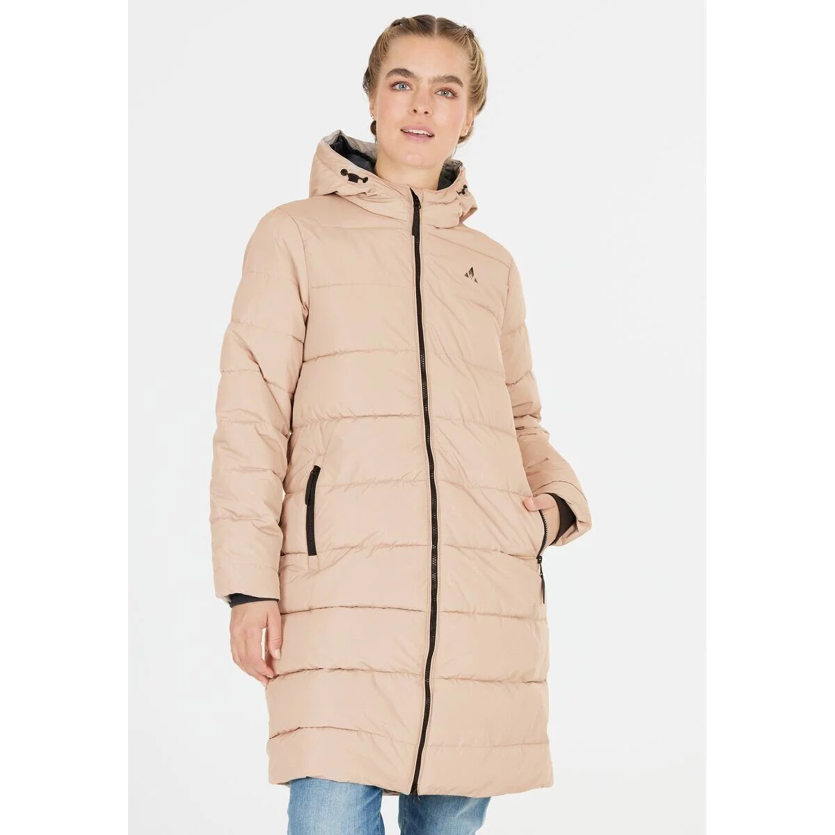 Women's winter coat Whistler Amaretto W Long Puffer Jacket