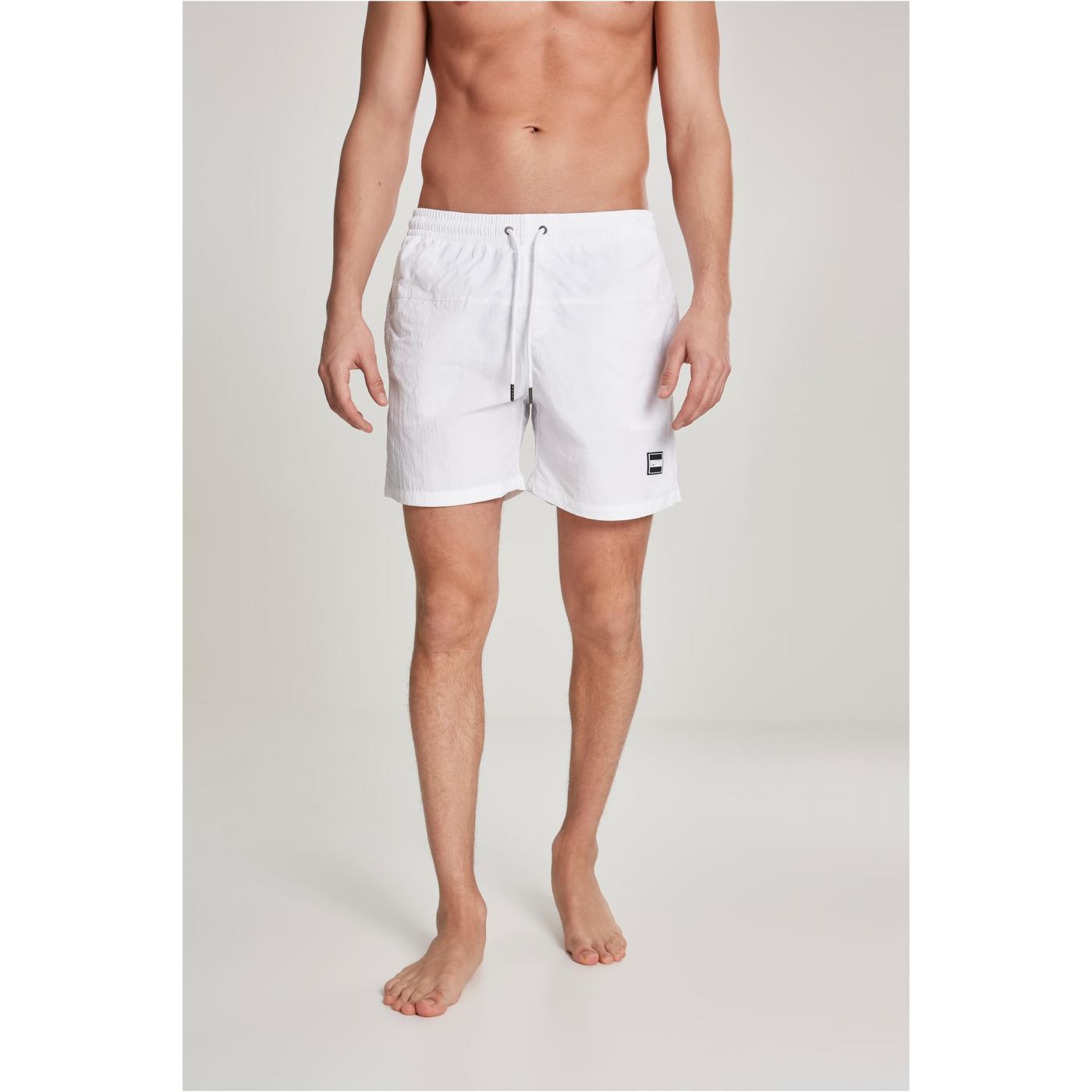 Men's Block Swimsuit White