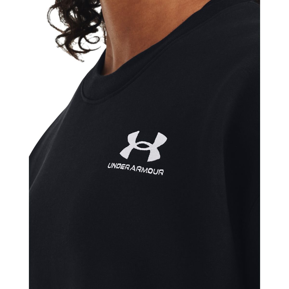 Women&#039;s oversized sweatshirt Under Armour Essential Flc OS Crew