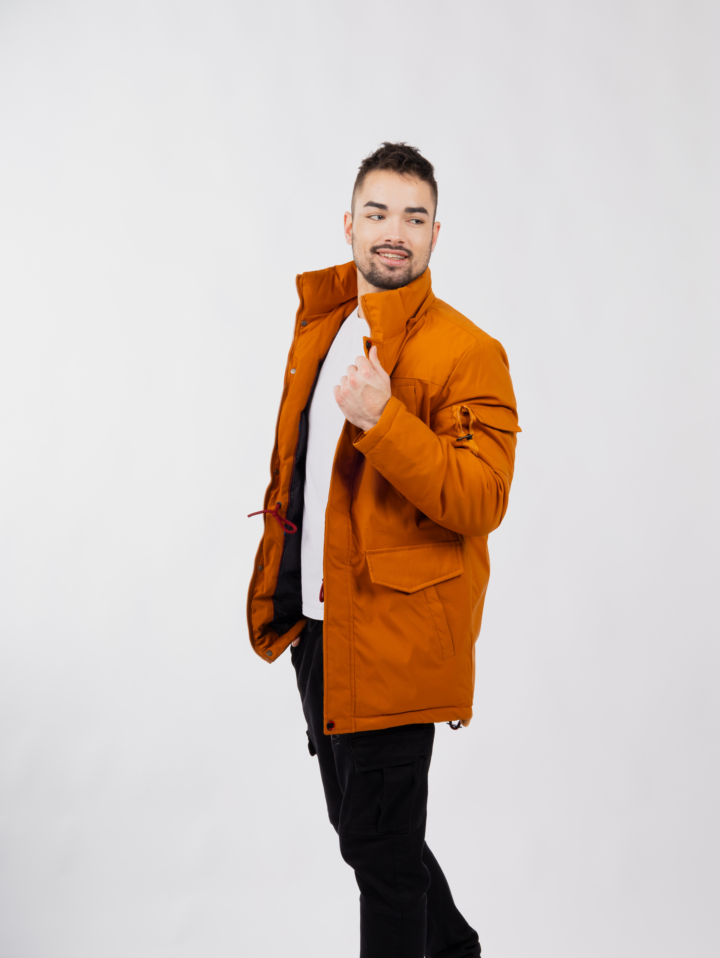 Geaca barbati, Glano