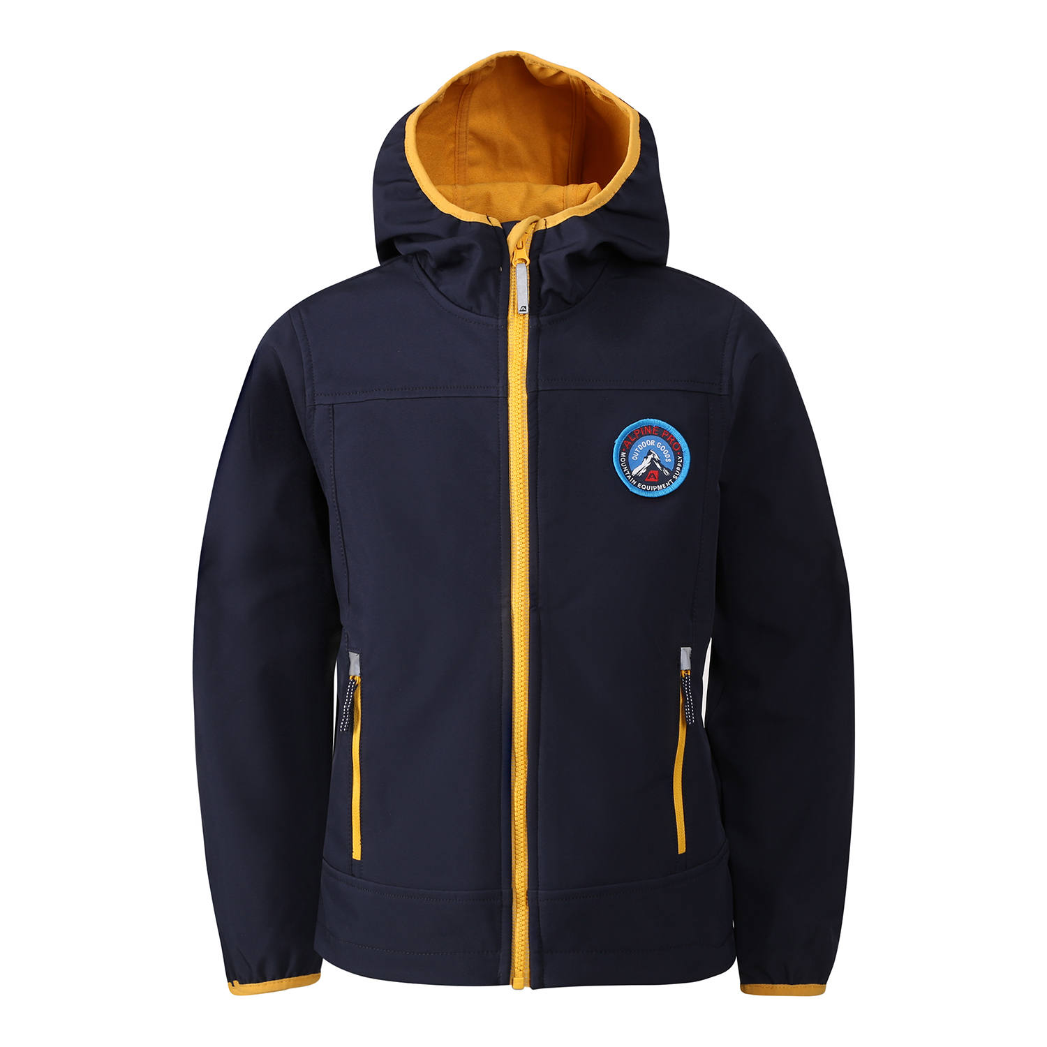 Children's Softshell Jacket ALPINE PRO OMANO Mood Indigo