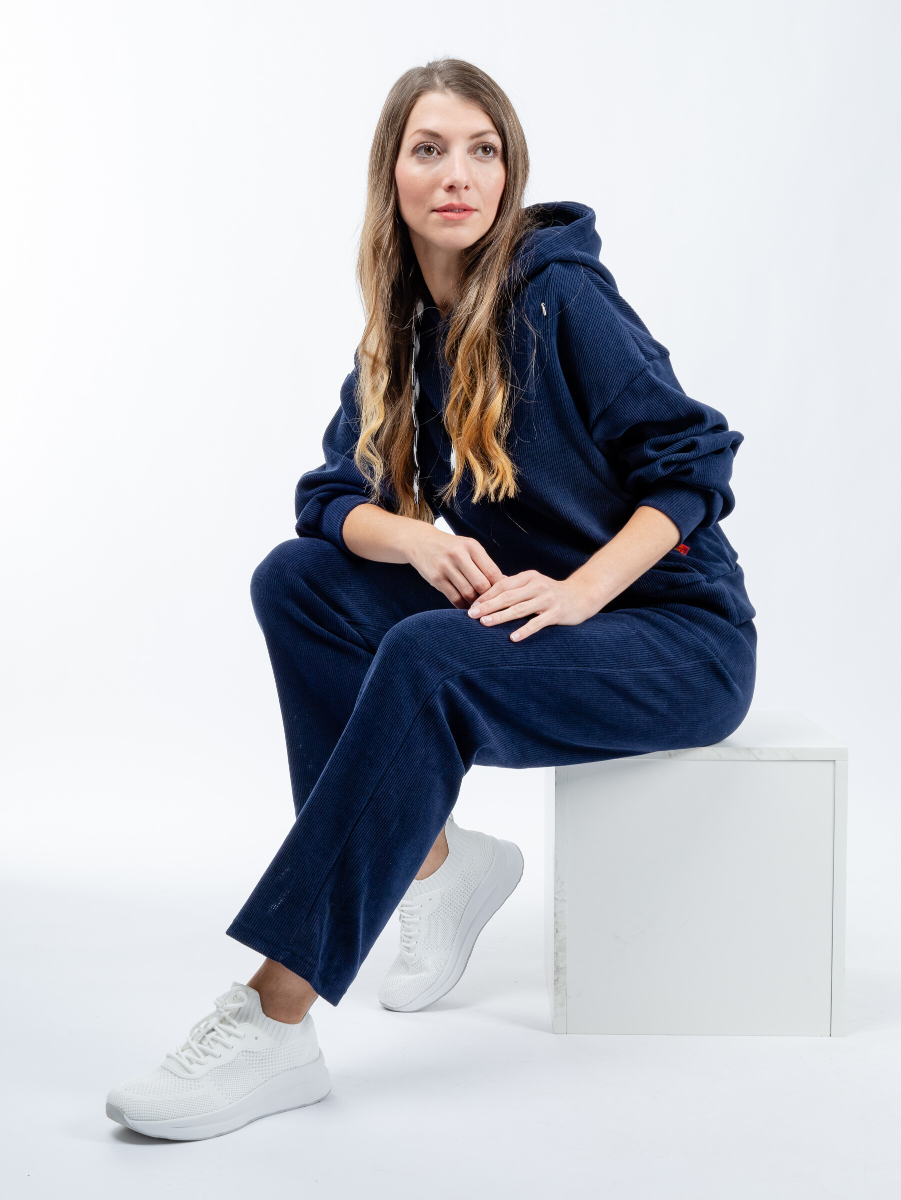 Women&#039;s tracksuit GLANO - dark blue