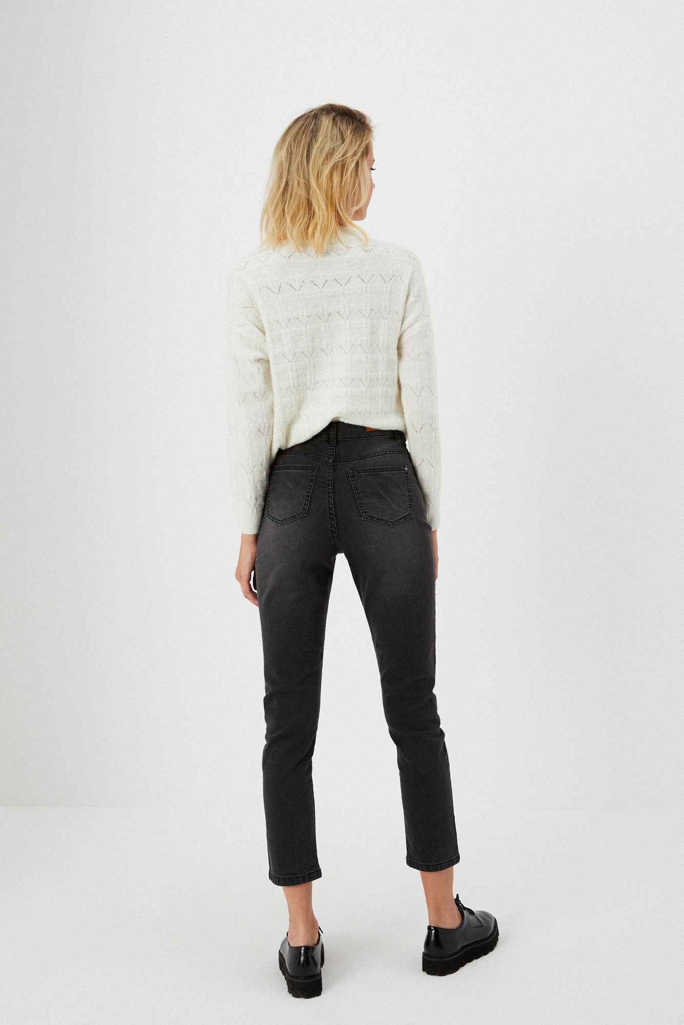 Pantaloni din denim 7/8