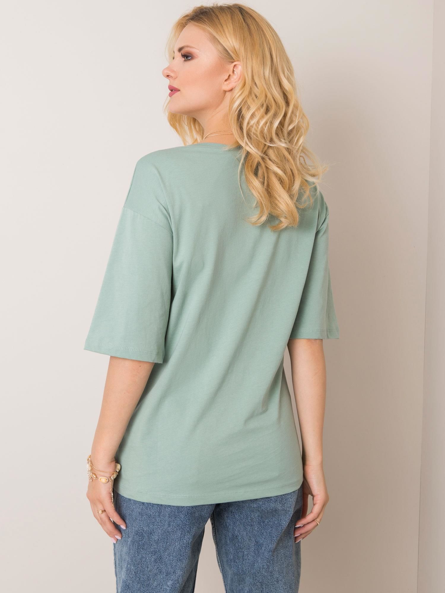 Mint T-shirt Kitty RUE PARIS