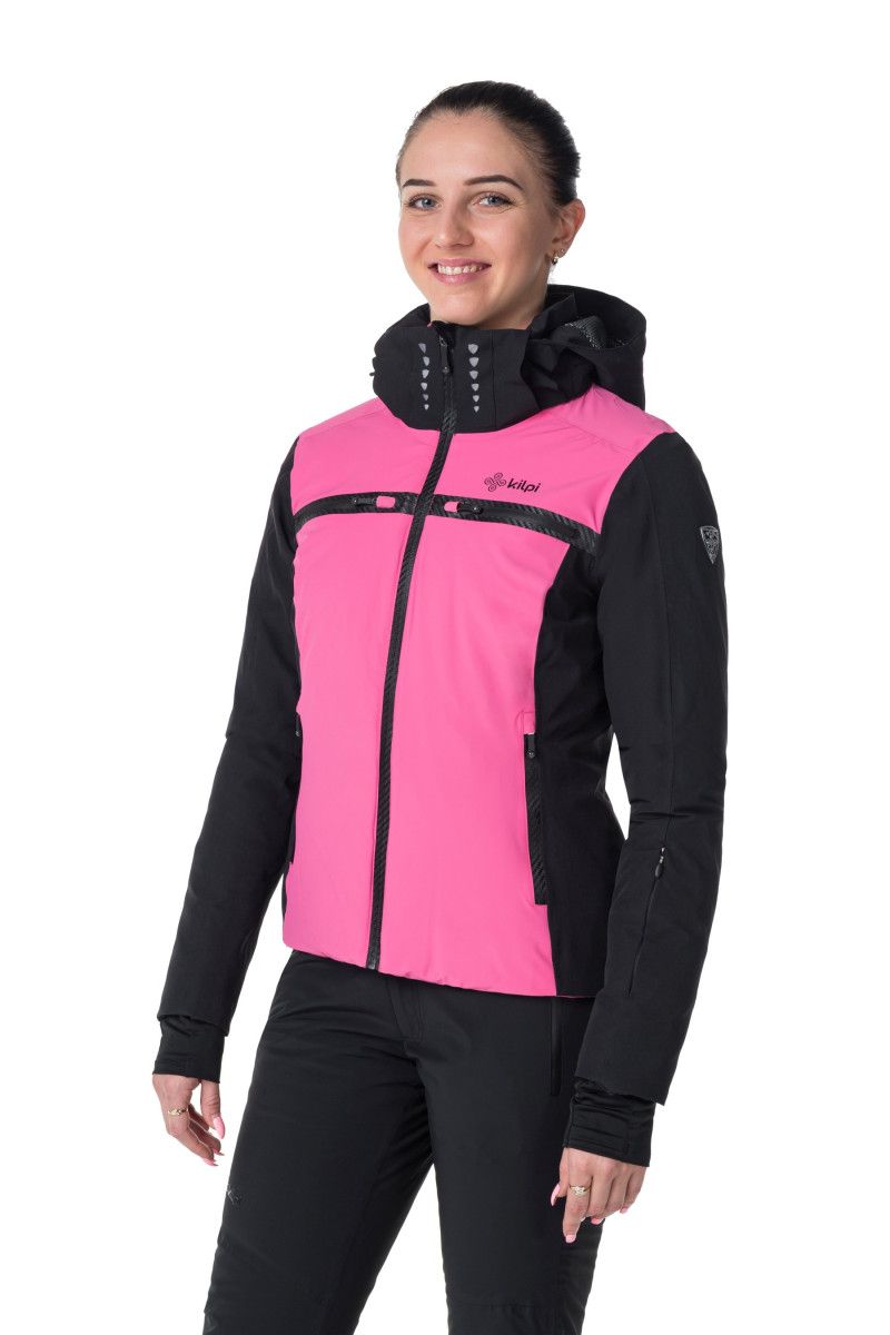 Marimi curvy pentru femei Kilpi - roz, negru