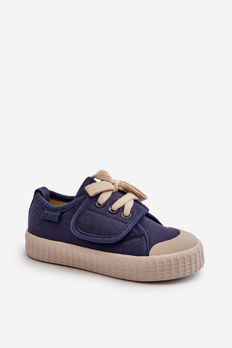 Children's sneakers HI-POLY SYSTEM BIG STAR Navy blue