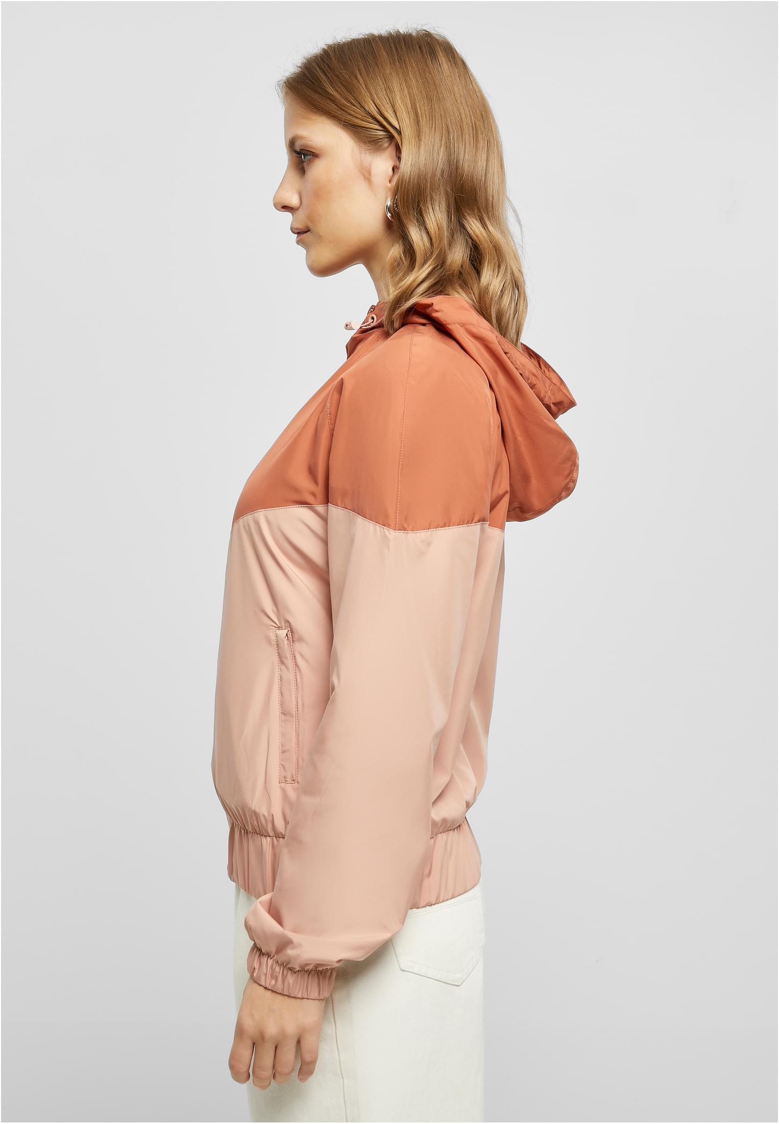 Women's windbreaker Arrow terracotta/amber
