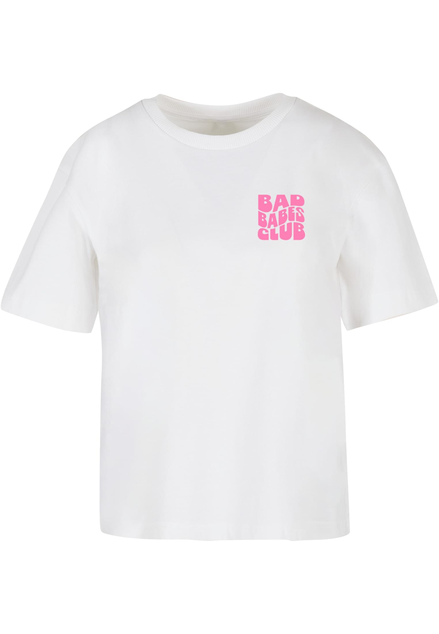 Women's T-shirt Bad Babes Club - white