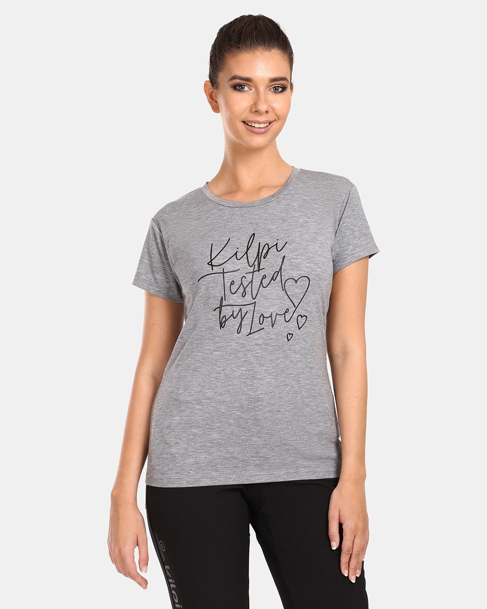 Women's Functional T-shirt Kilpi MOARE-W Light Grey