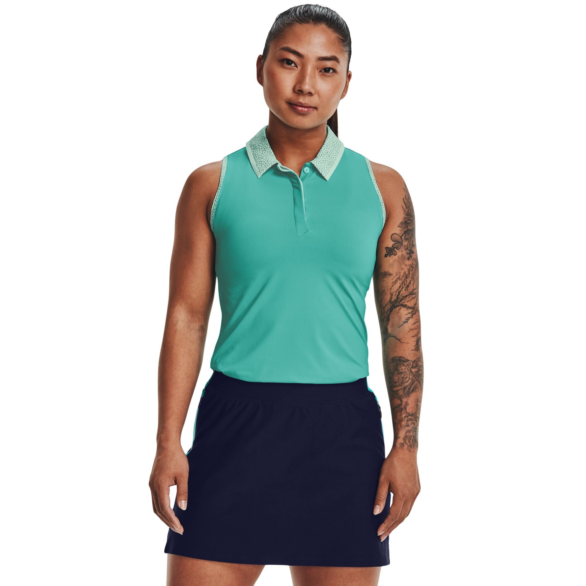 Women's Sleeveless Polo Shirt Under Armour Iso-Chill Sleeveless Polo