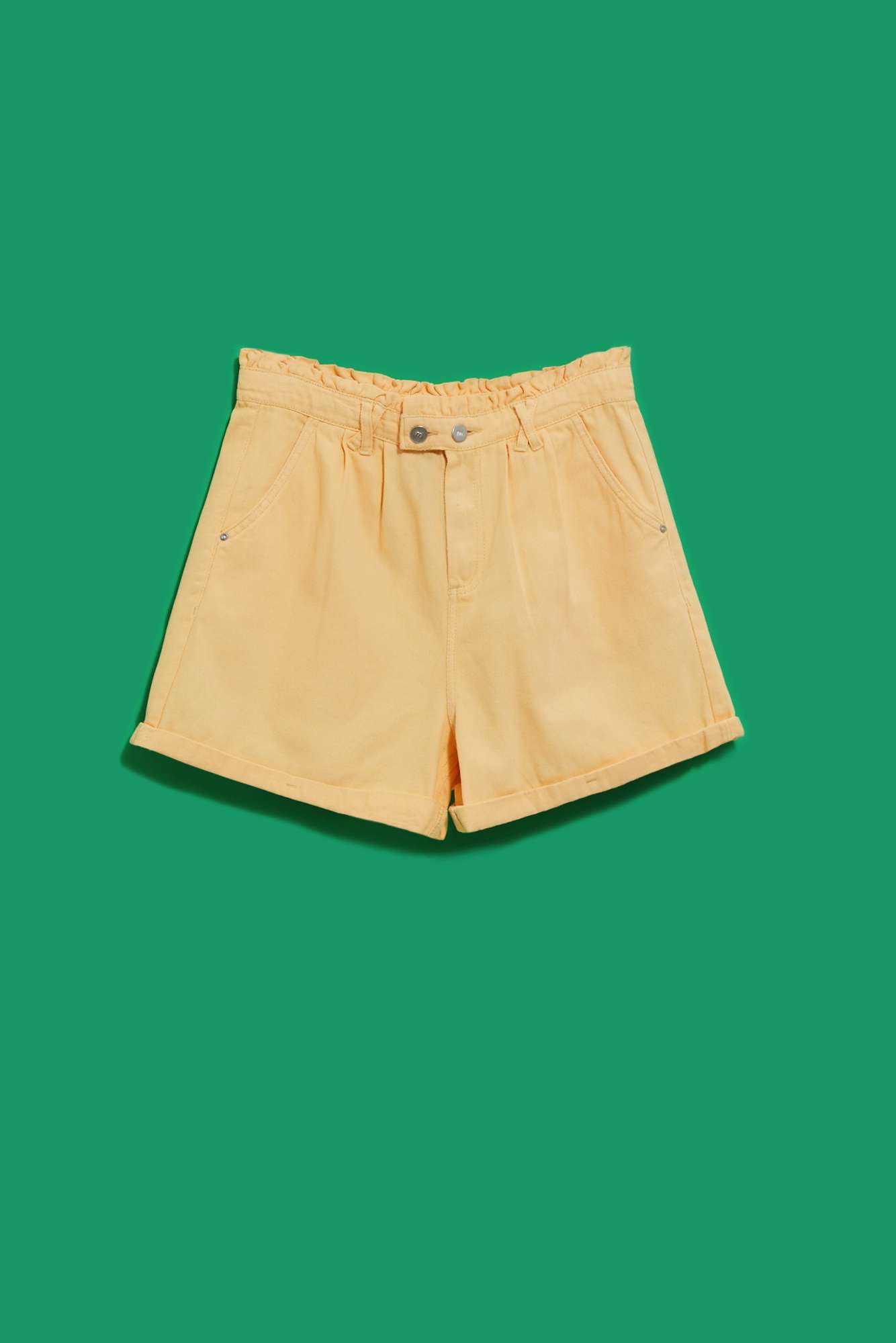 WOMEN&#039;S SHORTS L-SH-4002 VANILLA