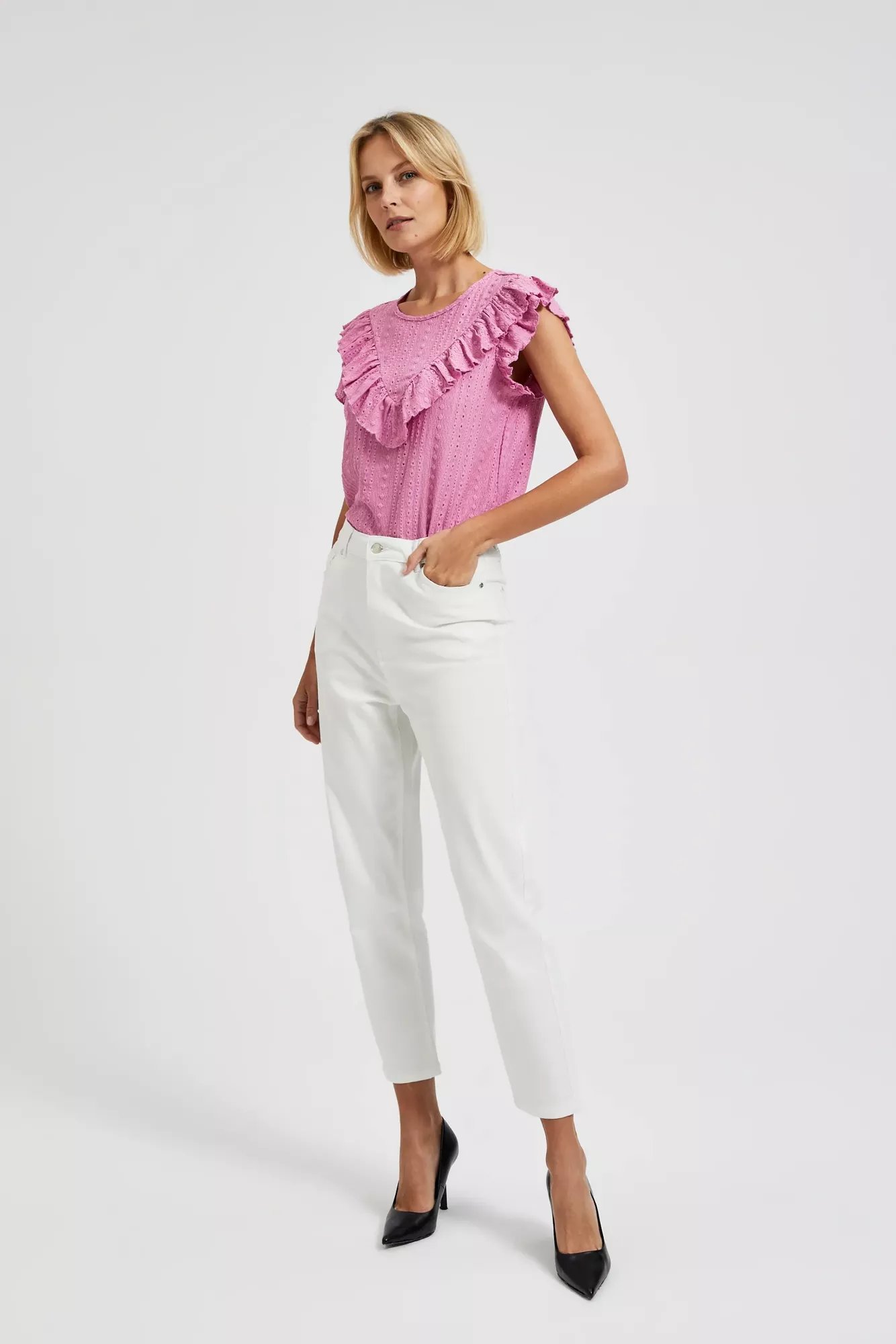 Women's blouse MOODO - pink