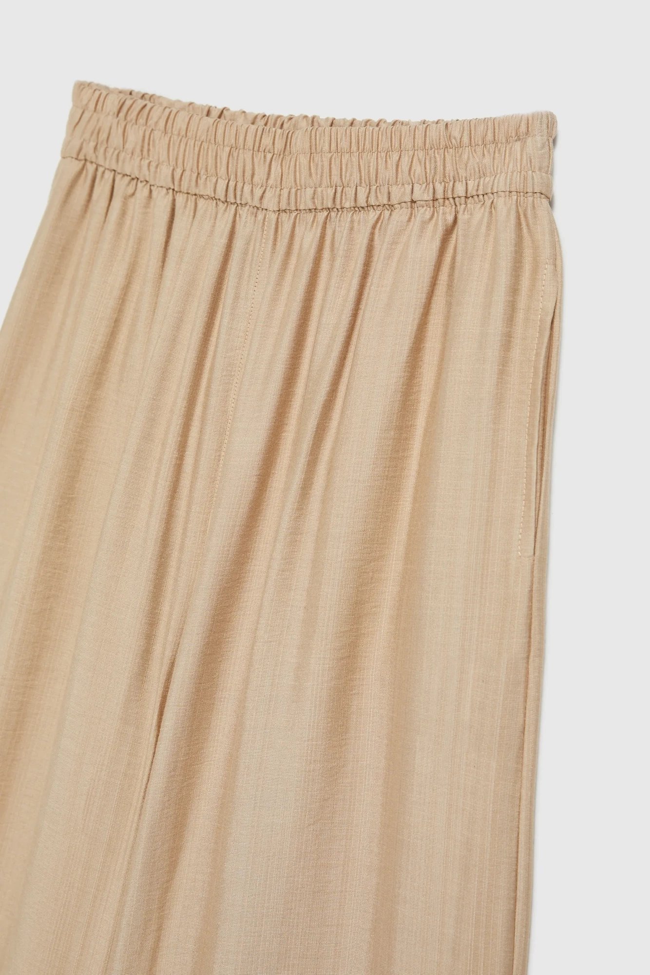 Women's summer trousers MOODO - cofee