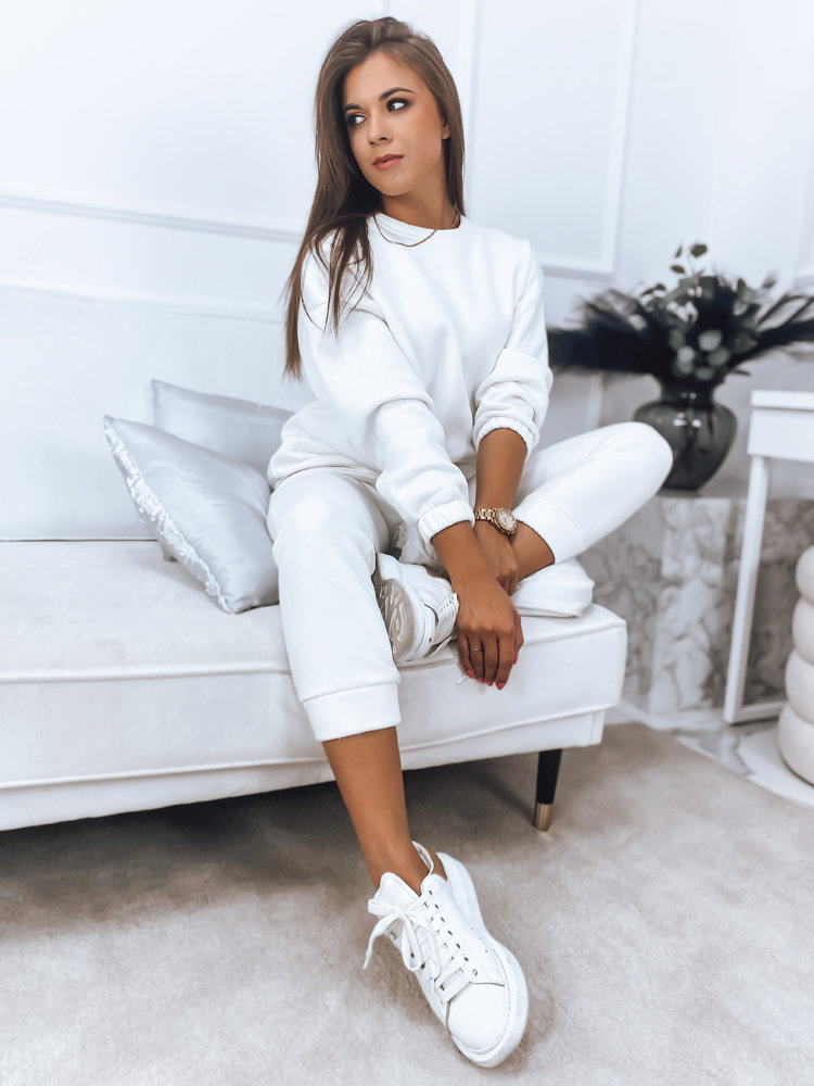 Komplet damski dresowy ARIELLA PREMIUM biały Dstreet