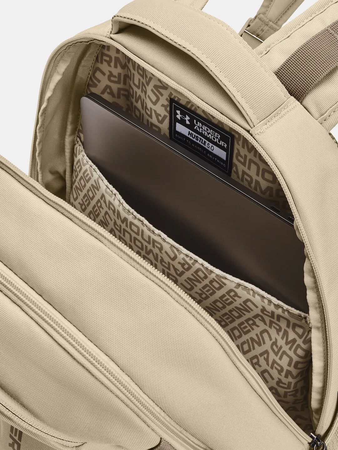 Under Armour UA Hustle 5.0 Backpack - beige