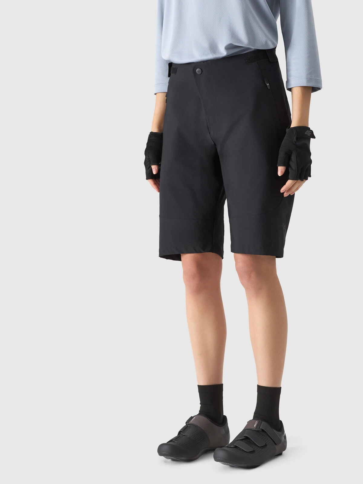 Women's 4F Cycling Shorts - Black