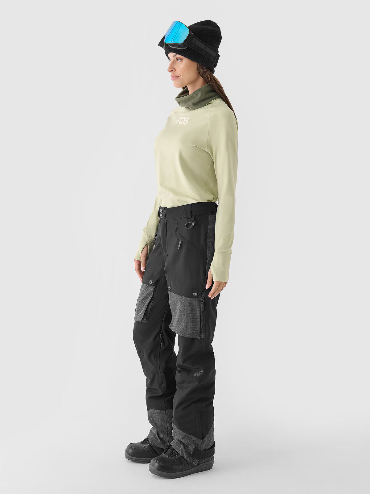Women's Snowboard Pants 4F