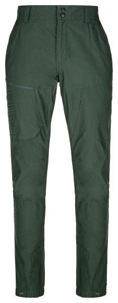Levně Pánské outdoorové kalhoty Kilpi JASPER-M tmavě zelené
