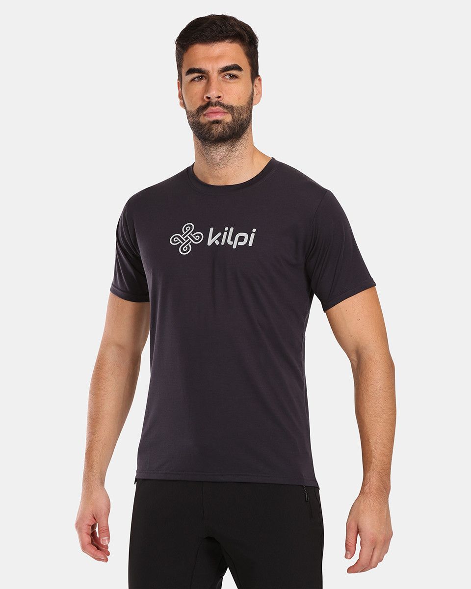 Levně Pánské funkční tričko Kilpi MOARE-M Tmavě šedé