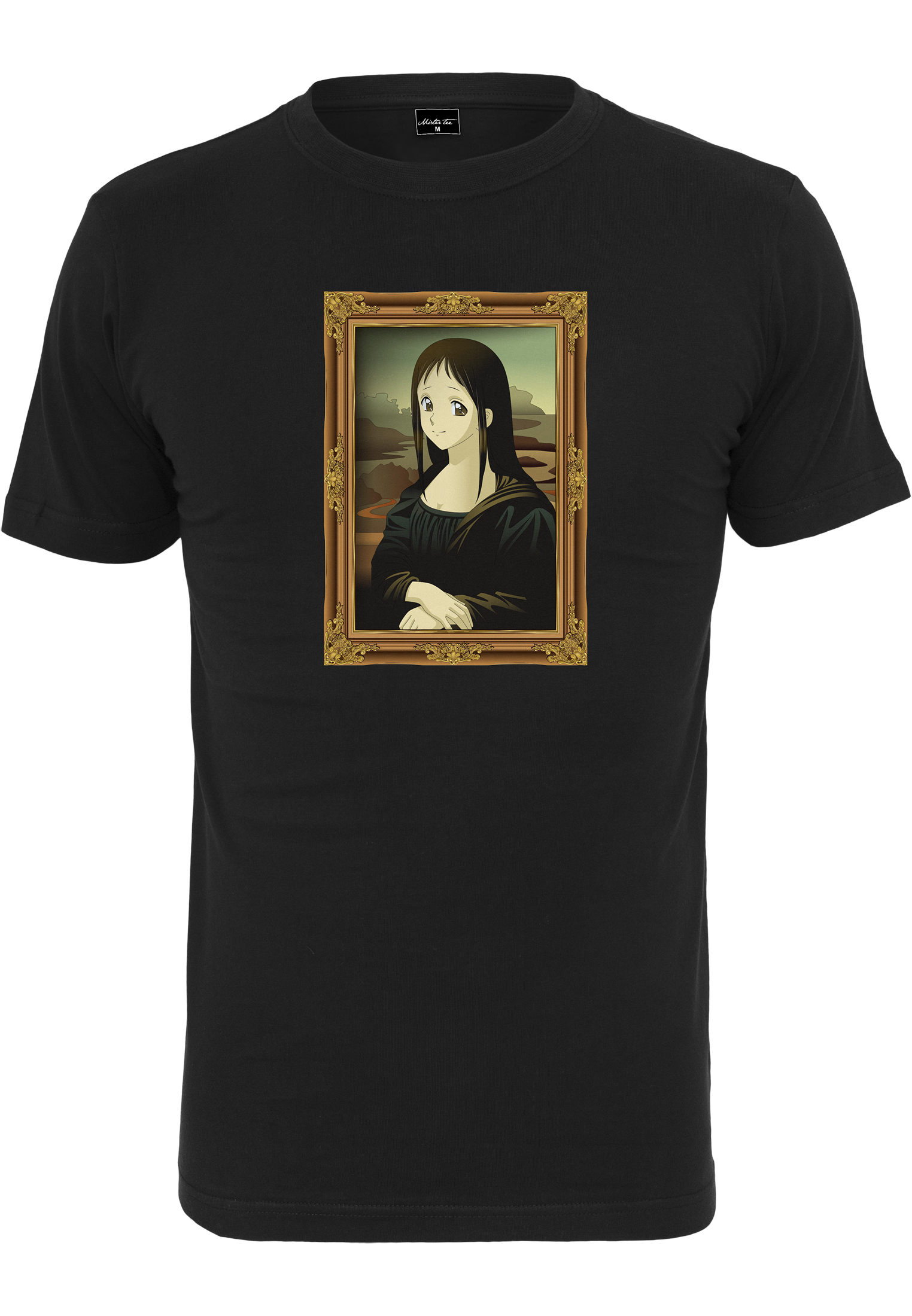 Black T-shirt Manga Lisa