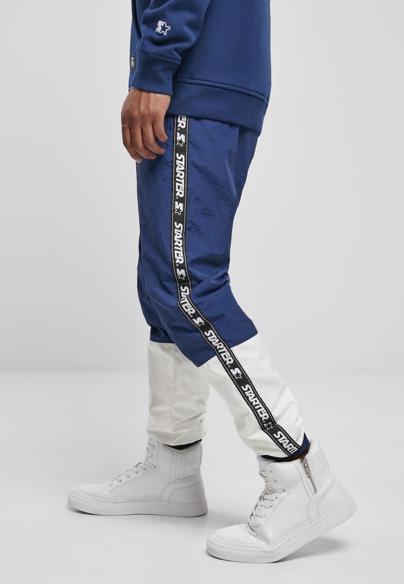 Starter Two Toned Jogging Pants Blue Night/White