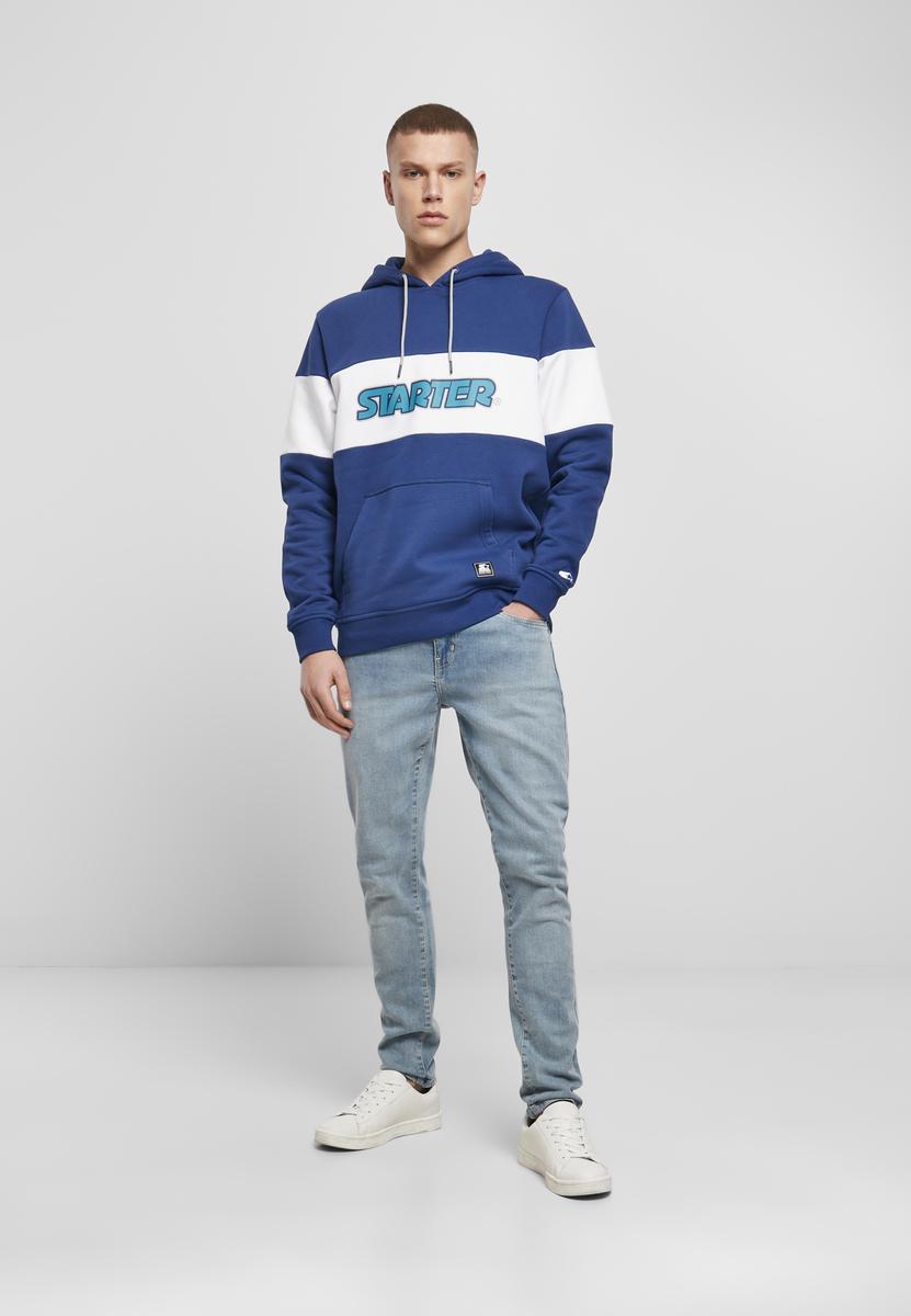 Starter Block Hoody Space Albastru / alb