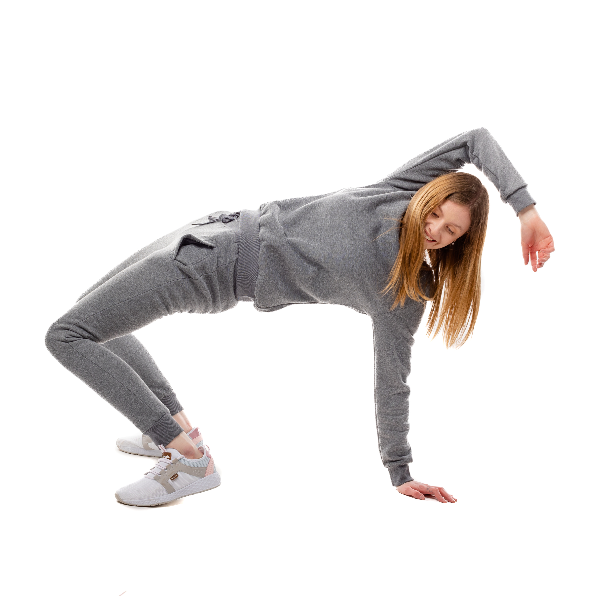 Women&#039;s tracksuit GLANO - dark gray