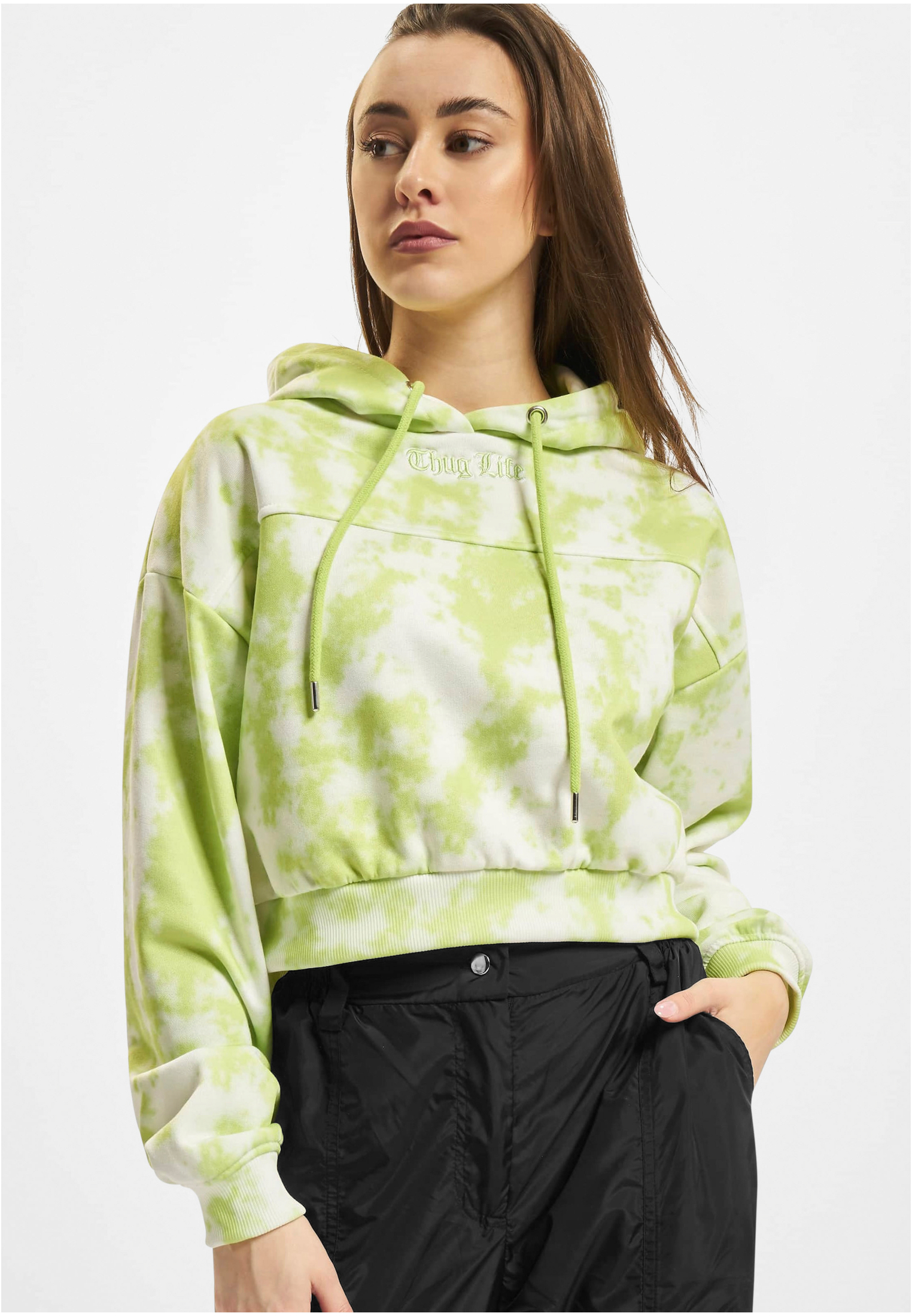 Women's Sweatshirt Dystopia Hoody Green