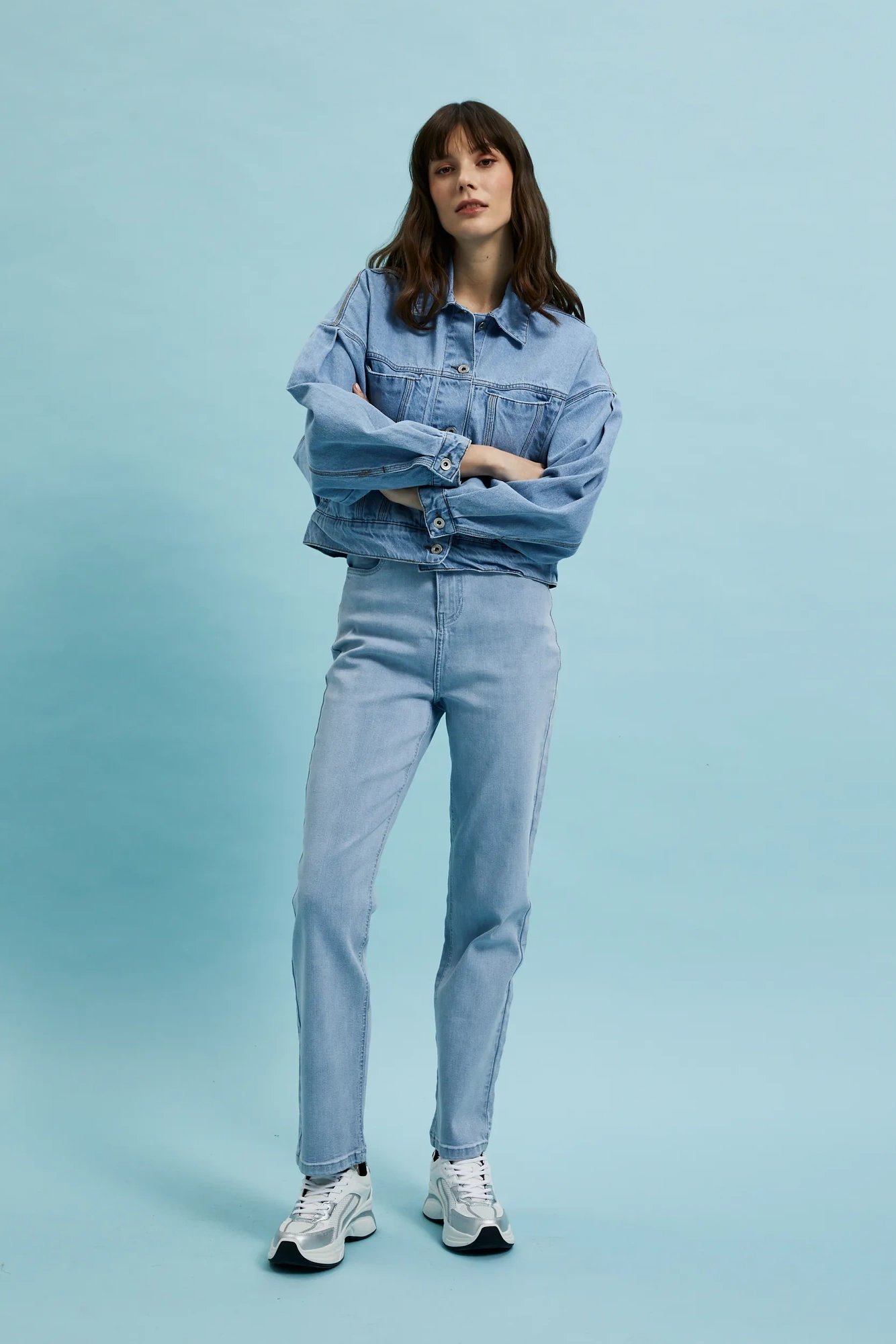 Marisse Women's Jacket L-Ku-4318 Blue