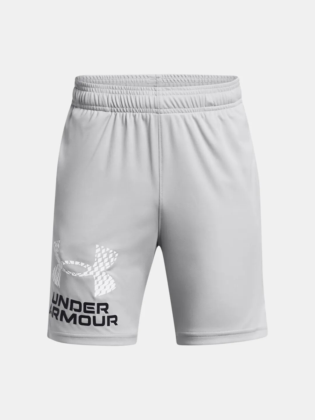 Světle šedé sportovní kraťasy Under Armour UA Tech Logo Shorts