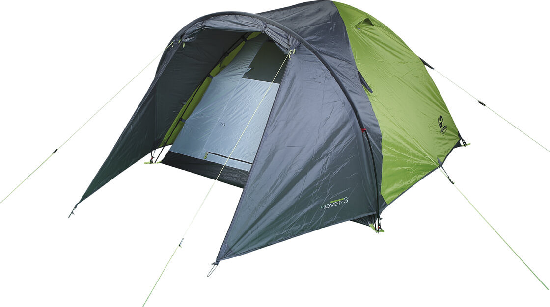 Hannah HOVER 3 spring green/cloudy gray tent