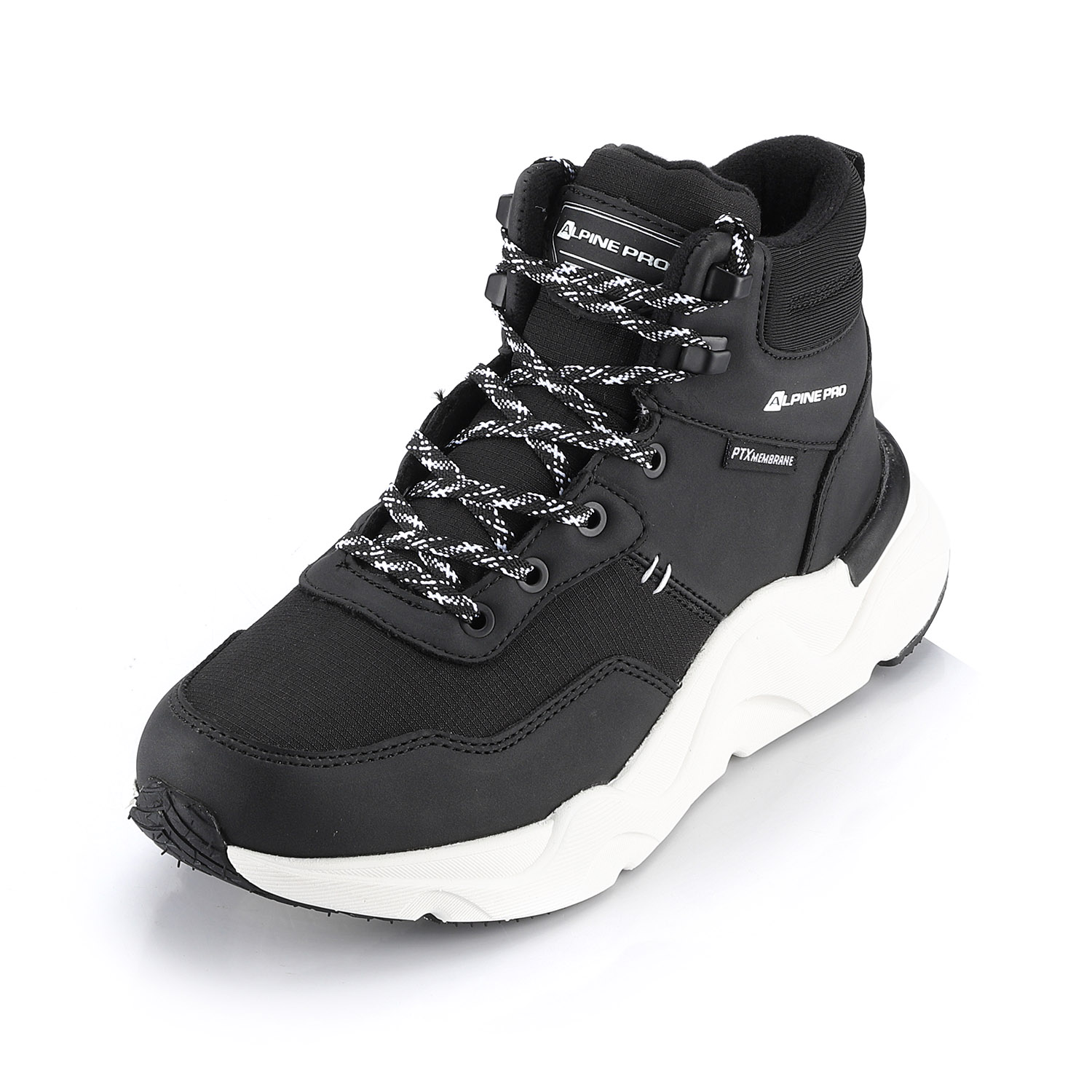 Women's City Shoes With PTX Membrane ALPINE PRO MYTIKASA Black