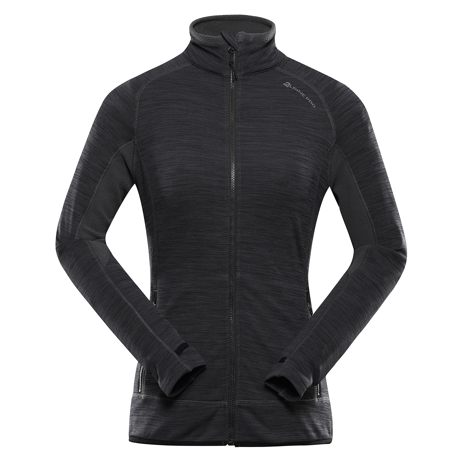 Women's Quick-drying Sweatshirt With Cool-dry ALPINE PRO ONNECA Black