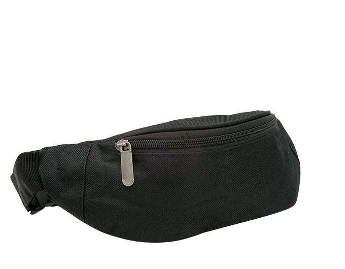 Black waist bag