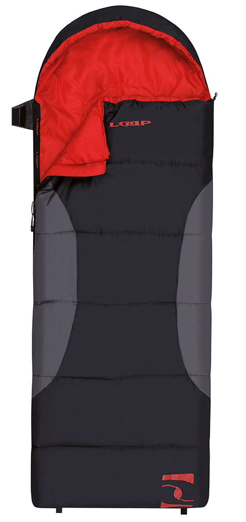 Blanket sleeping bag LOAP SALMO Black/Grey