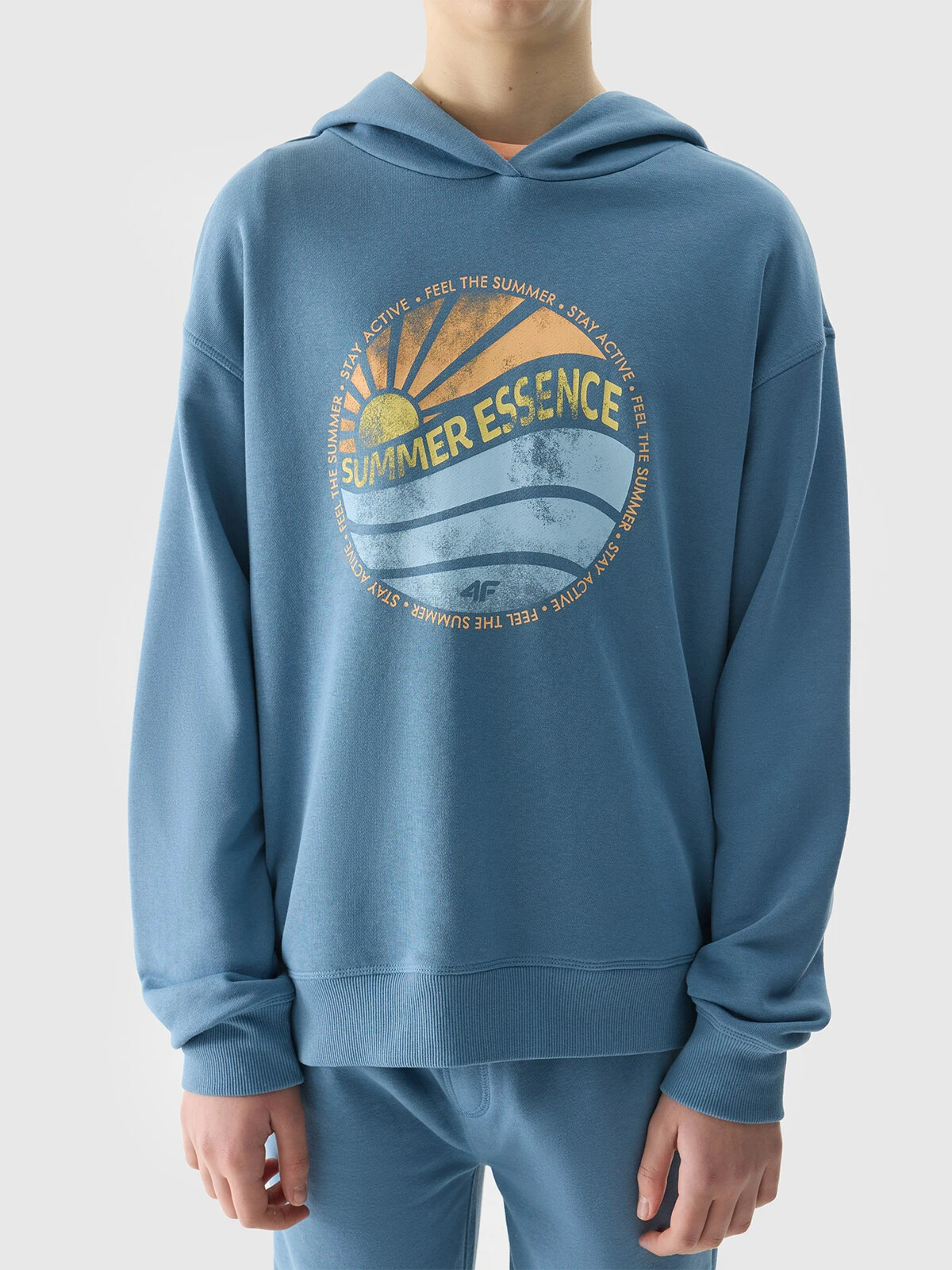 Boys&#039; 4F Hoodie - Blue
