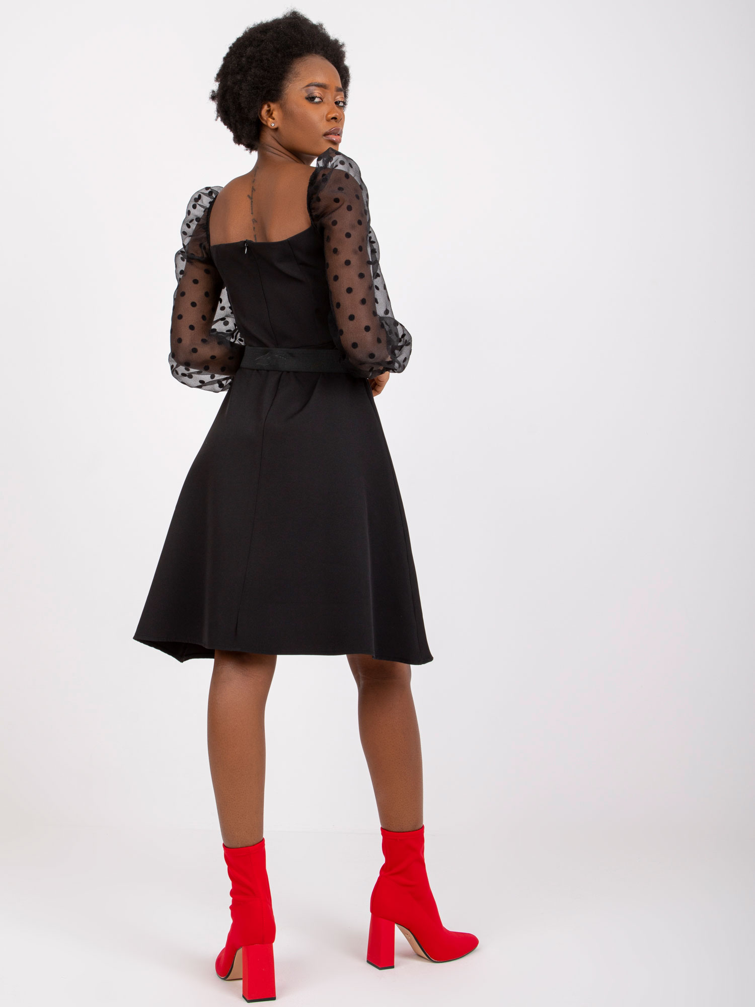 Black Elegant Dress From Segovia