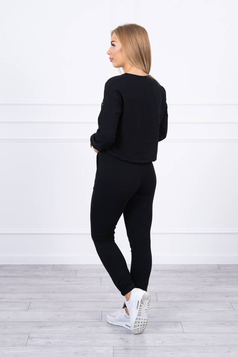 Set cu Atlanta de imprimare negru