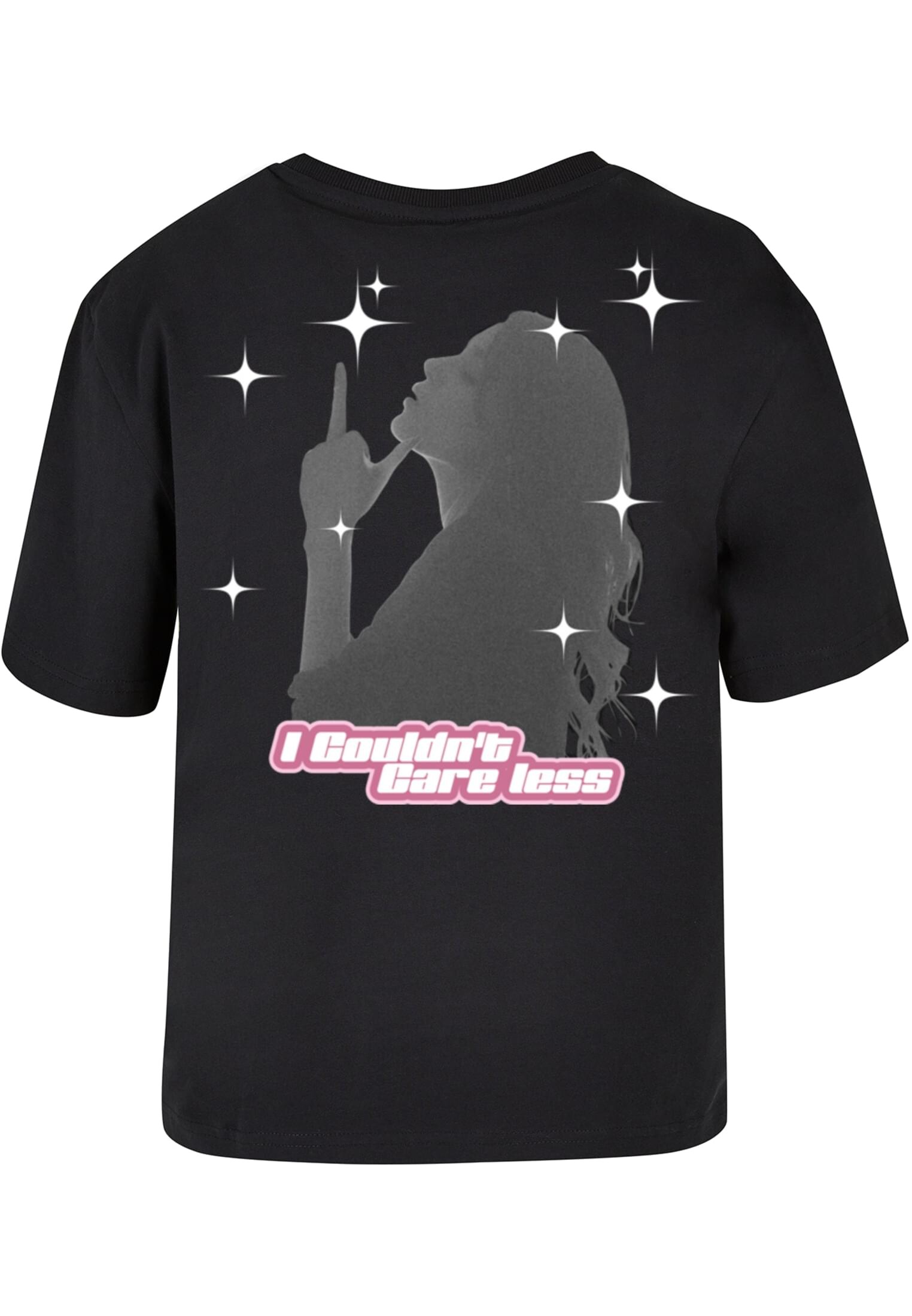 Women's T-shirt Couldn't Care Less black