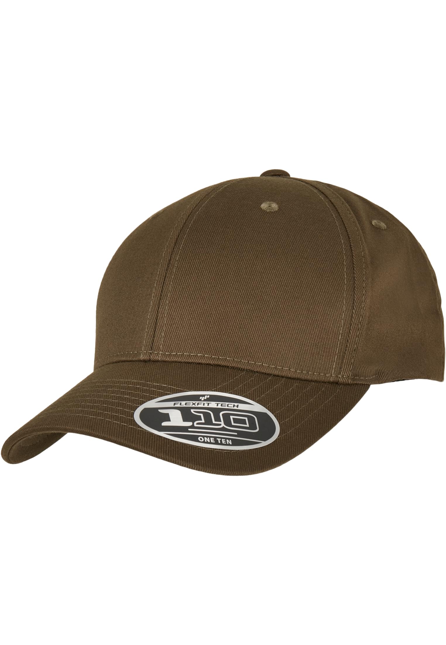 Flexfit 110 Curved Visor Snapback Olive