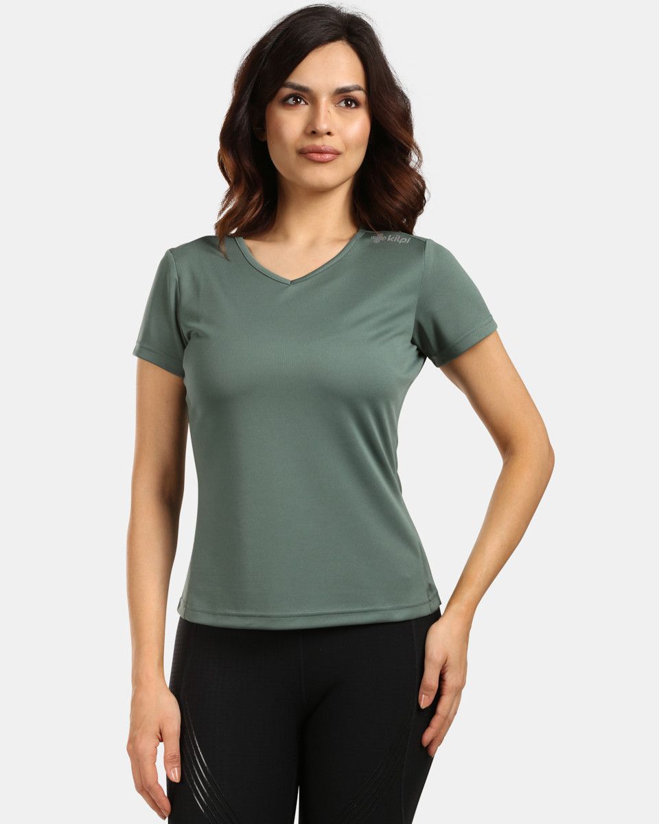 Women's Functional T-shirt Kilpi DIMA-W Khaki