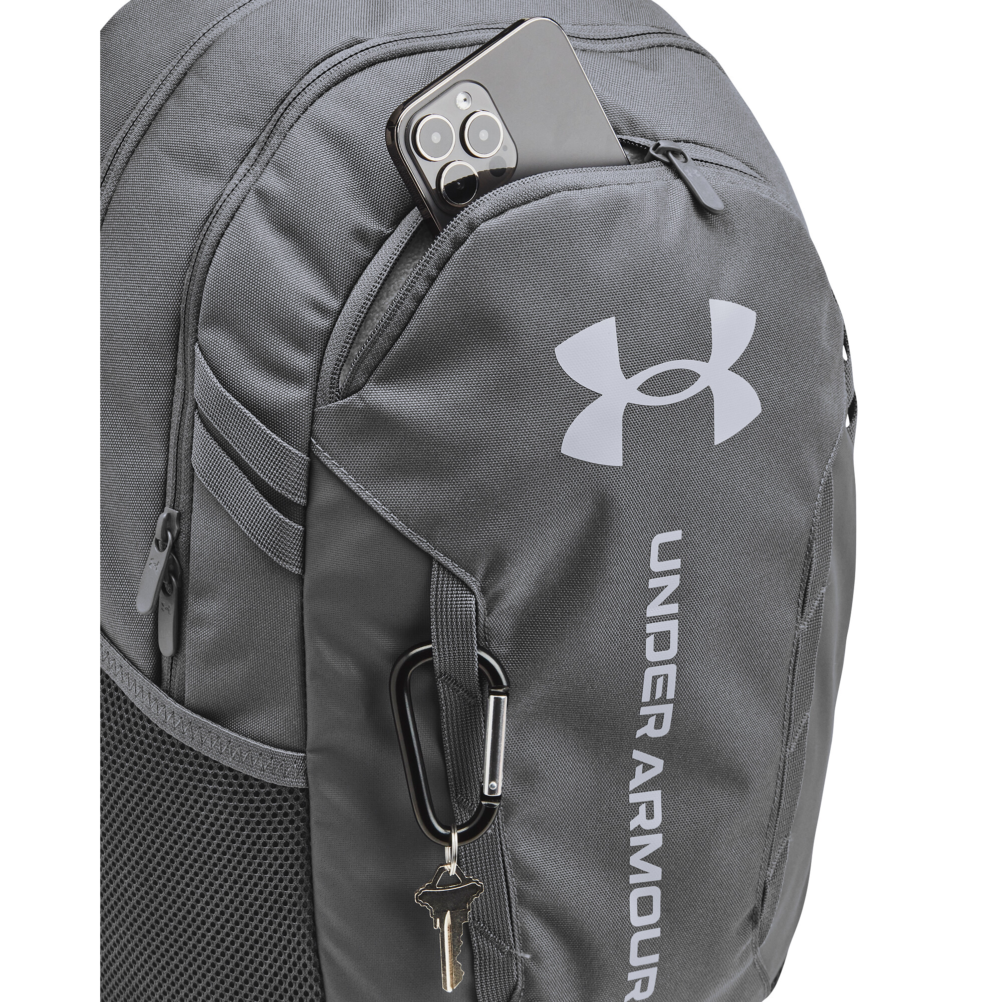 UA Hustle 6.0 Backpack-GRY