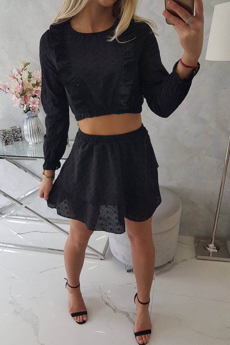 Boho rochie neagră