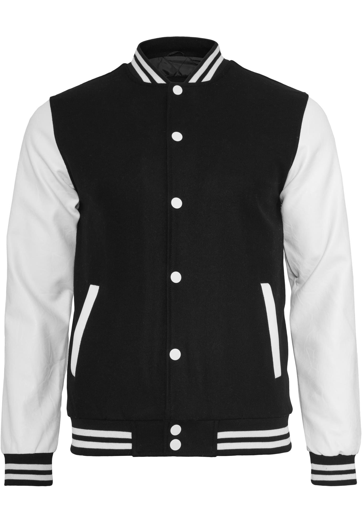 Oldschool College Jacket Blk/wht