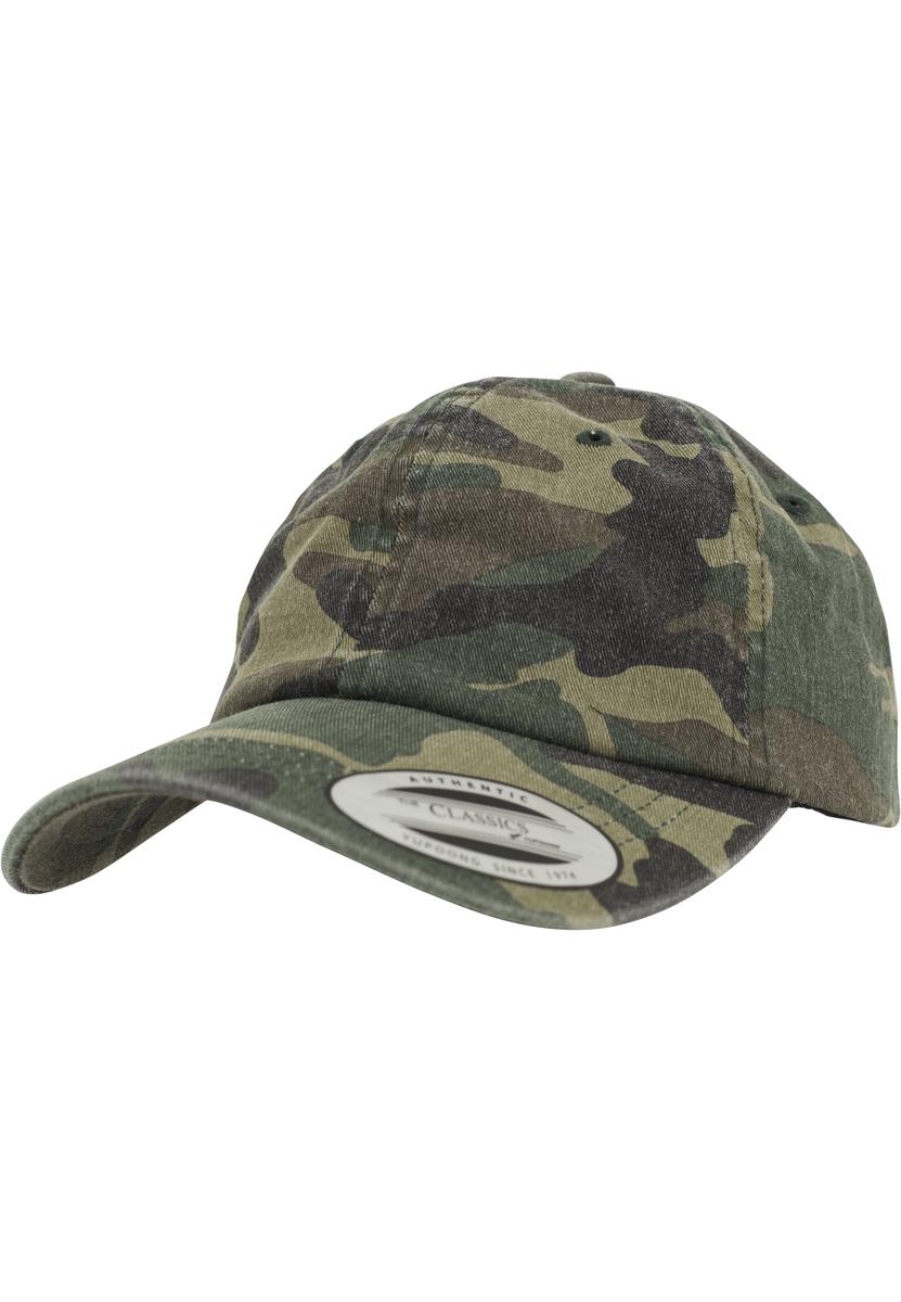 Profil redus Camo spălate Cap camo din lemn